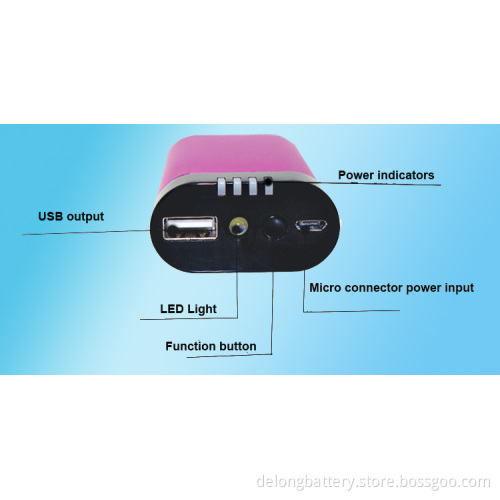 Mobile power station with 4400mAh capacity DL-0109